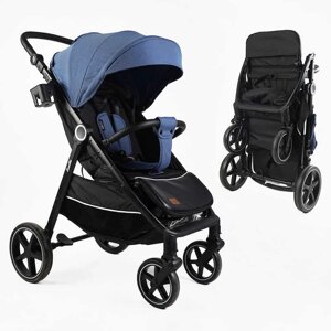 Візок прогулянковий дитячий "JOY" Sevillia S-64600 рама алюмінієва, футкавер, підсклянник, дощовик, в коробці [Склад