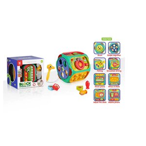 Ігровий центр 856 озвучення англ. мовою, казки, мелодії, підсвічування, звуки, піаніно, барабан, геометричний сортер,