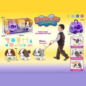 Улюбленець 927-1 3 види, переноска, ходить, на повідці, аксесуари, в коробці, ВИДАЄТЬСЯ МІКС ВИДІВ [Склад зберігання: