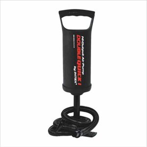 Ручний насос для надування Double Quick I Hand Pump Intex 68612 (об'єм 0.9 л) Склад зберігання: Київ №1]