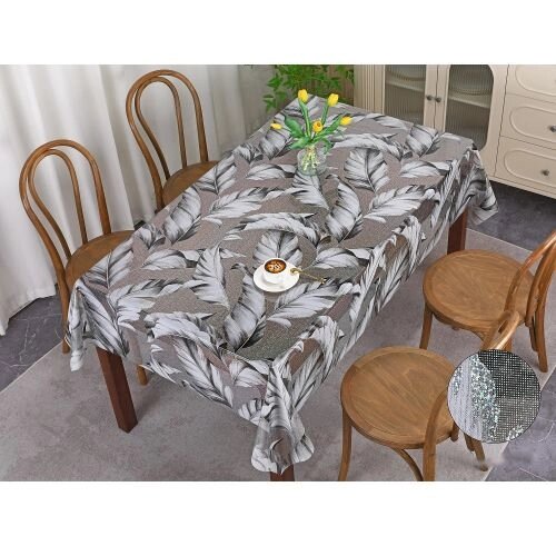 Скатертина-клейонка рідке скло з голографічним малюнком Laser 0.6мм*0.6м*20м Stenson MA-5926 [Склад зберігання: Одеса від компанії CD-Market - фото 1