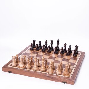 Шахи турнірні " Олександр"коричневи з дошкою
