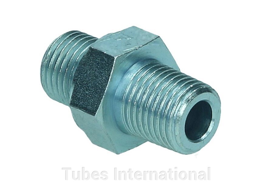 Адаптор зовн. різьба BSPT / зовн. різьба BSP від компанії Tubes International - фото 1
