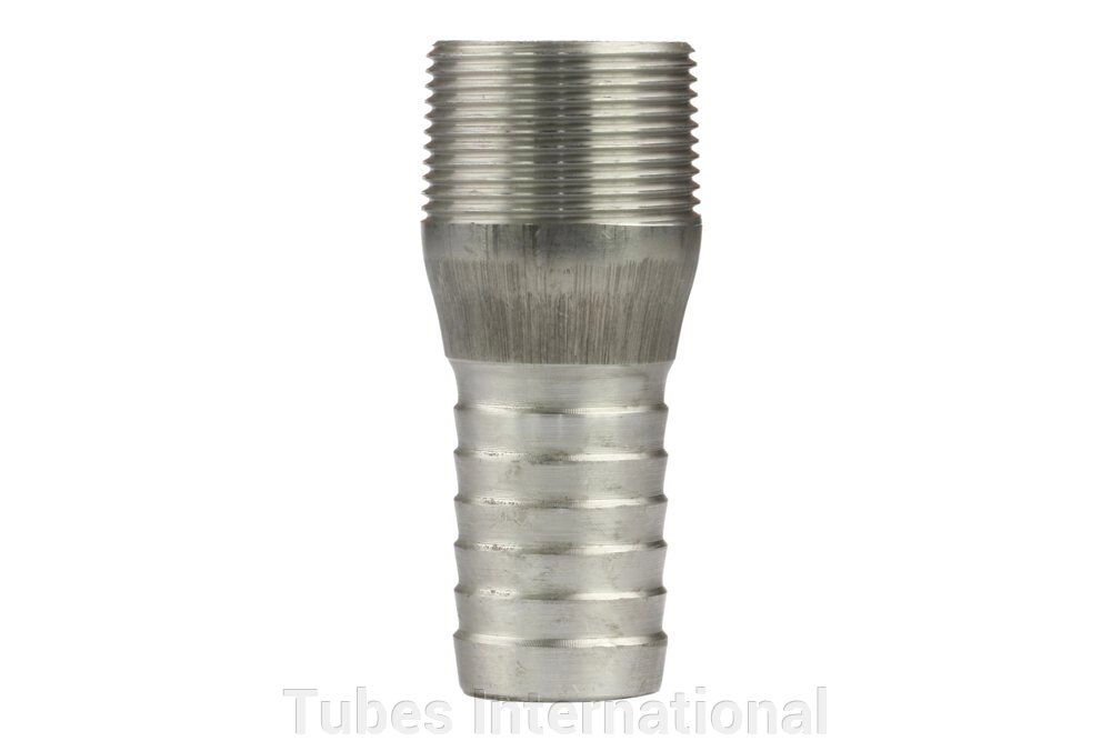 Фітінг CNP з зовн. різьбою BSPT 1.1/4" під шланг 1.1/4", AISI 304 від компанії Tubes International - фото 1