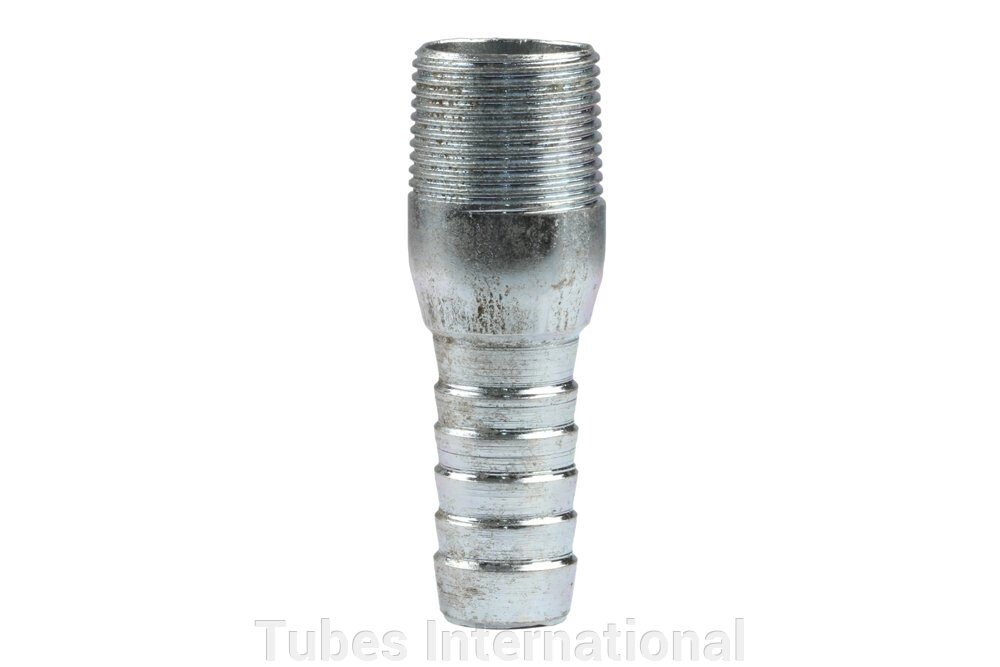 Фітінг CNP з зовн. різьбою BSPT 3/4" під шланг 3/4", оцинк. Сталь від компанії Tubes International - фото 1