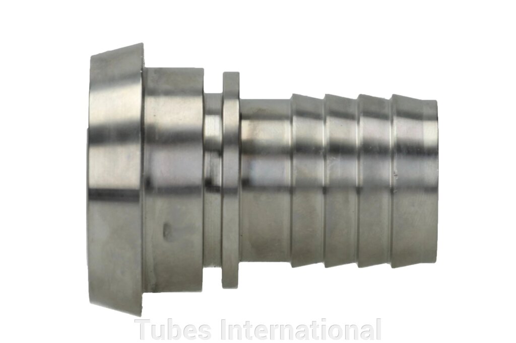 Фітинг під гайку з гофрованим патрубком DIN 11851 від компанії Tubes International - фото 1