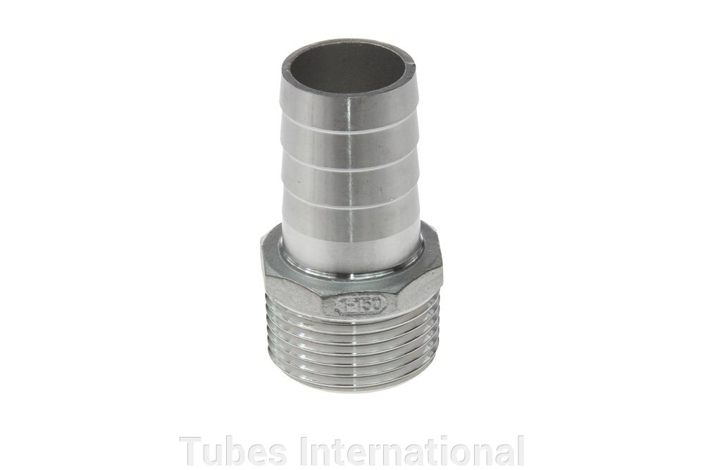 Фітинг з зовн. різьбою 2.1/2" BSPT, під шланг 2.1/2", AISI 316 від компанії Tubes International - фото 1