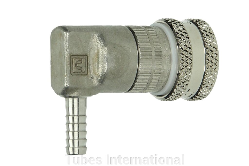 Гніздо 90 ° з фітінгом для шлангу HANSEN BEVERAGE PRODUCTS (HB-2HGRB) від компанії Tubes International - фото 1