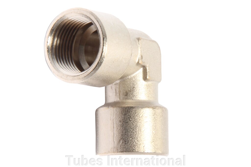 Коліно 90°, внутрішня різьба, латунь від компанії Tubes International - фото 1