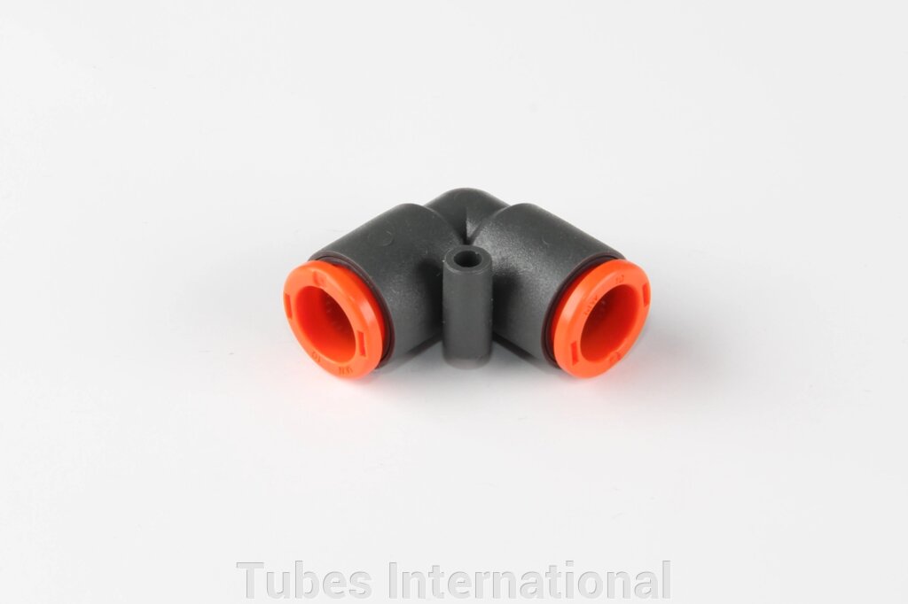 Кутове з'єднання, прохідне, пластмаса від компанії Tubes International - фото 1