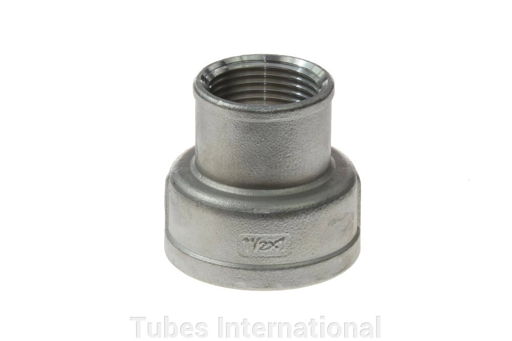 Муфта редукційна внут. різьба 1.1/2" BSP / внут. різьба 1" BSP, AISI 316 від компанії Tubes International - фото 1