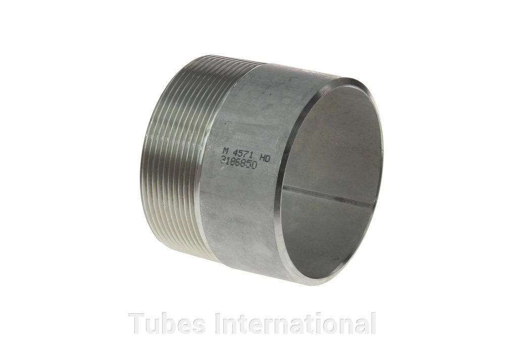 Ніпель приварний з зовн. різьба 2.1/2" BSPT, 76,1 мм, AISI 316 від компанії Tubes International - фото 1
