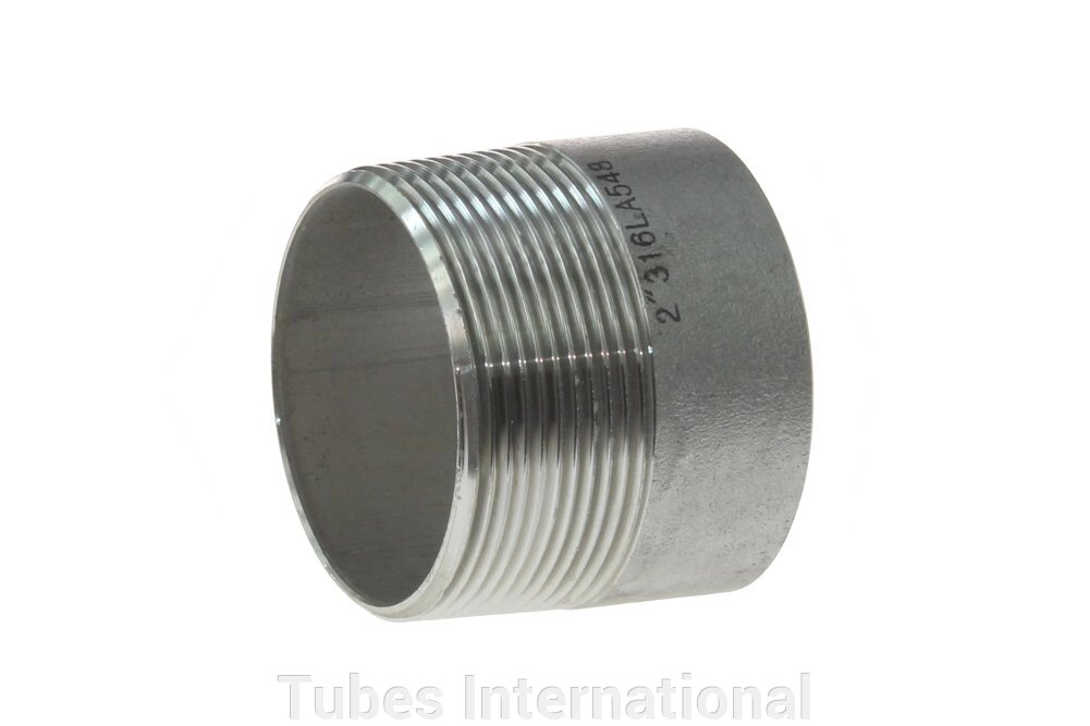 Ніпель приварний з зовн. різьба 2" BSPT, 60,3 мм, AISI 316 від компанії Tubes International - фото 1