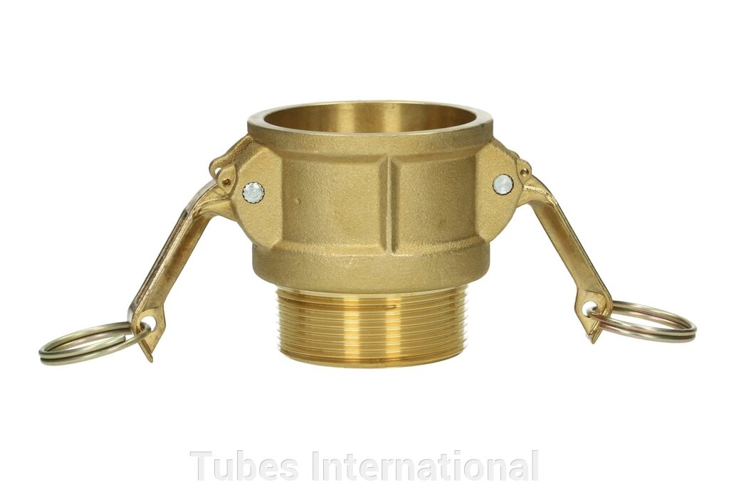 Промислове з'єднання CAMLOCK тип B (латунь) від компанії Tubes International - фото 1