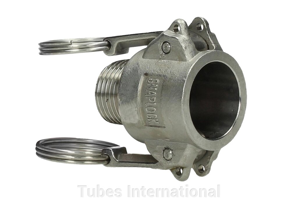 Промислове з'єднання CAMLOCK тип B (нерж. сталь) від компанії Tubes International - фото 1
