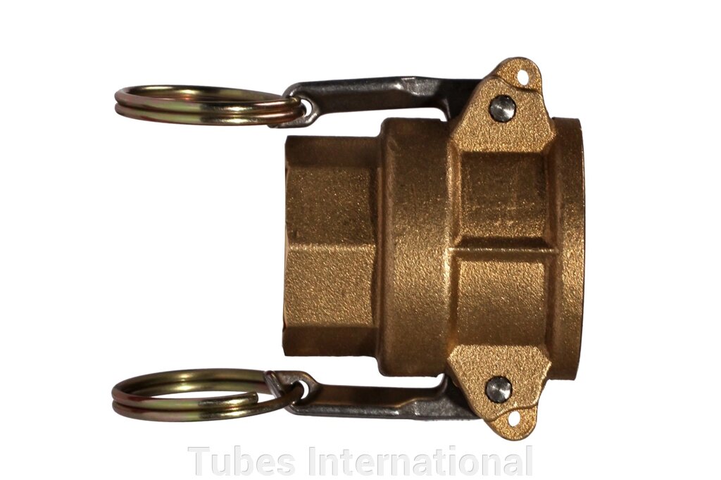 Промислове з'єднання CAMLOCK тип D (латунь) від компанії Tubes International - фото 1