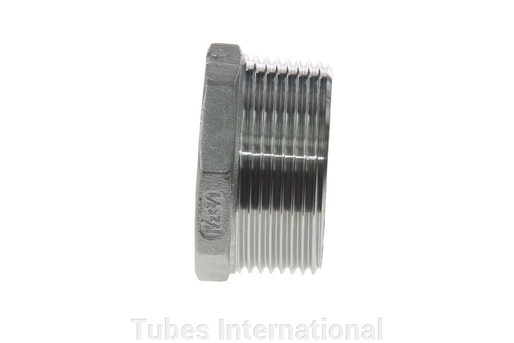 Редукція зовн. різьба 1.1/4" BSPT / внут. різьба 1/2" BSP, AISI 316 від компанії Tubes International - фото 1