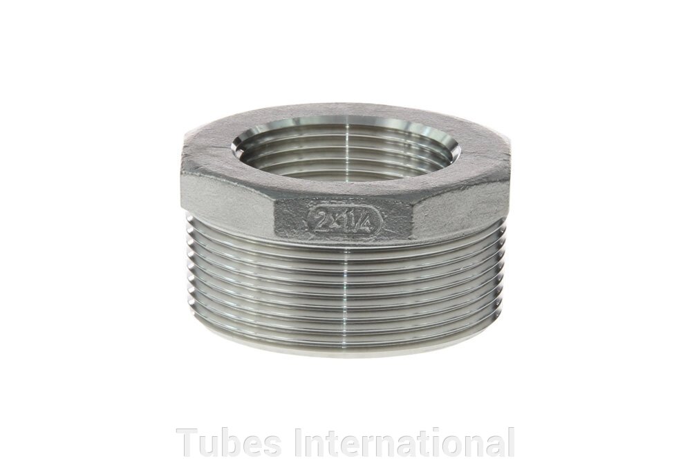 Редукція зовн. різьба 3/4" BSPT / внут. різьба 3/8" BSP, AISI 316 від компанії Tubes International - фото 1