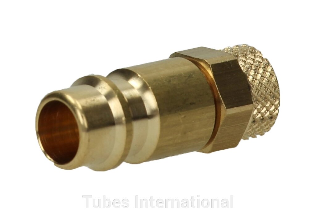 Швідкороз'ємне з'єднання RECTUS 26 DN 7,2 штекер з фітінгом до шлангу з пластику від компанії Tubes International - фото 1