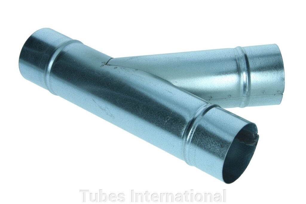 Трійник асиметричний 45 ° KTSB 45 (KS-KTSB45-080-OC) від компанії Tubes International - фото 1