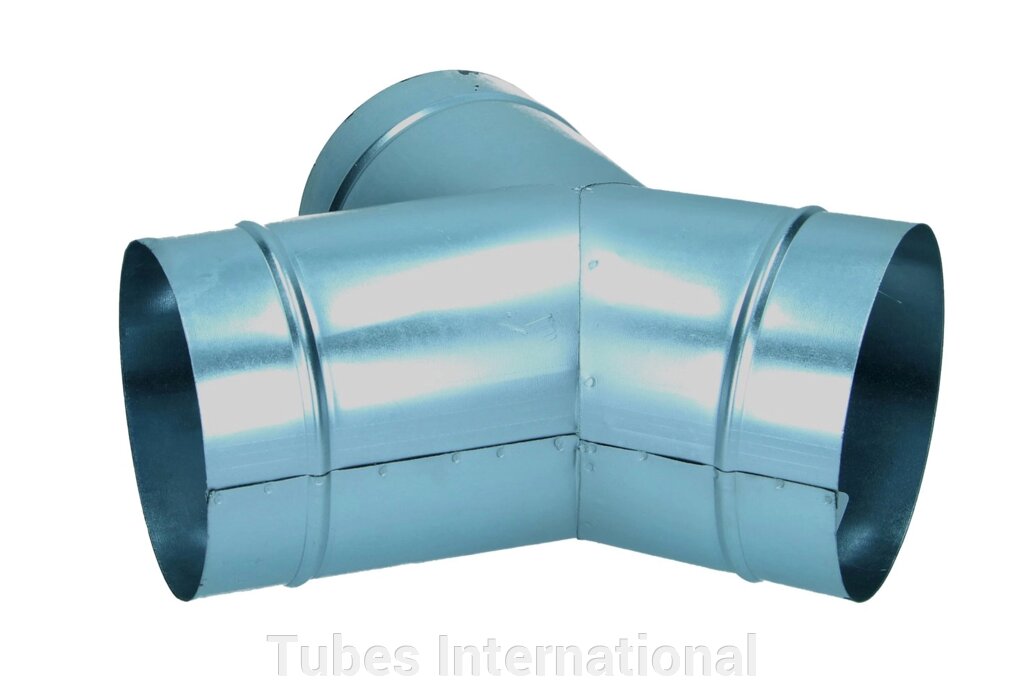 Трійник для вентиляції Y KTSBY, симетричний від компанії Tubes International - фото 1