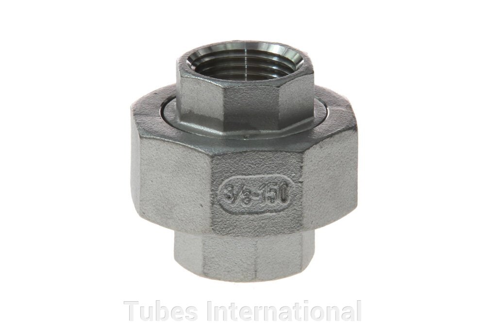 З'єднання американка, внутр. BSP, конусне ущільнення VT 108 (3/8") від компанії Tubes International - фото 1
