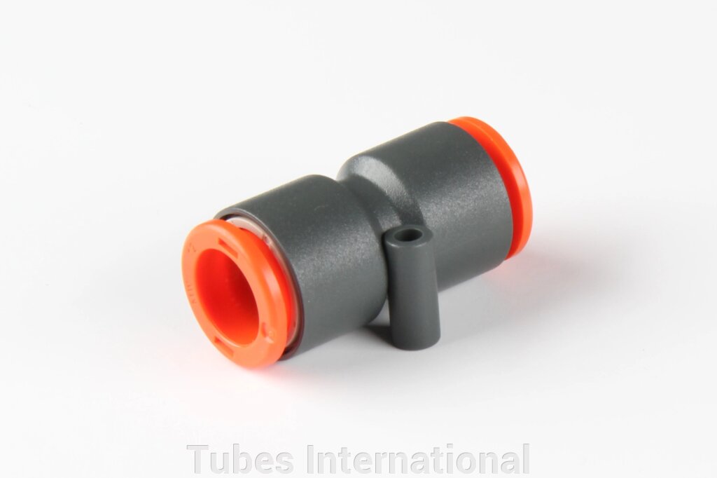 З'єднувач прямий, наскрізний, пластмаса від компанії Tubes International - фото 1