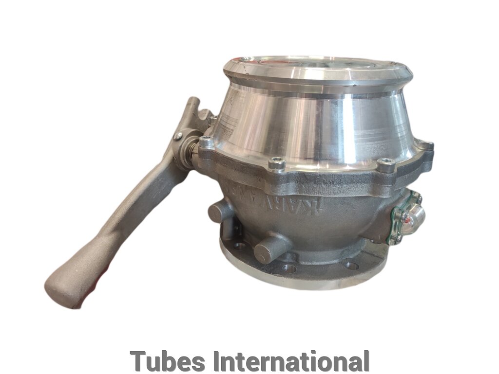 Зєднання API 4'' для наливу та зливу, з оглядовим вікном від компанії Tubes International - фото 1