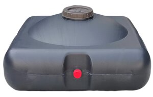 Бак для душу 70 л з лійкою пластиковий для дачі літній