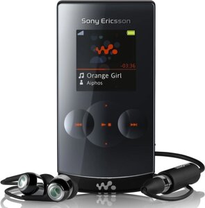 Мобільний телефон розкладачка Sony Ericsson W980 чорний, соні Еріксон з плеєром
