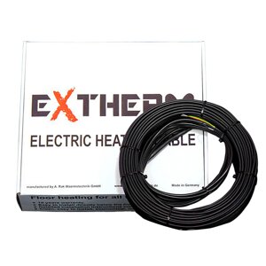 Нагрівальний кабель двожильний Extherm ETС ECO 20-500