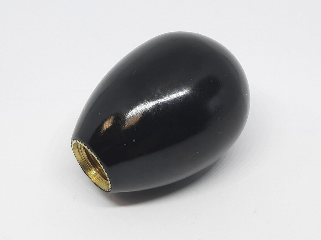 Бакелітова ручка M10 38 мм металева гайка внутрішня різьба циліндрична від компанії Кладова Майстра на Закупка - фото 1