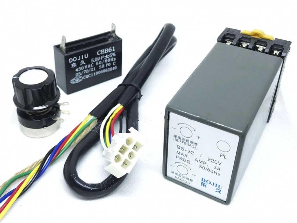 Контролер обертів SS-32 для двигуна з таходатчиком на 220 вольт на din рейку від компанії Кладова Майстра на Закупка - фото 1