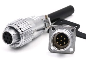 Металевий силовий роз'єм P12 на 7 контактів в Одеській області від компанії Кладовая мастера на Закупка