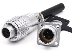 Металевий силовий роз'єм P12 на 3 контакти в Одеській області від компанії Кладовая мастера на Закупка