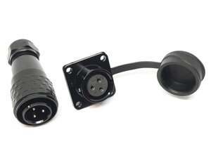 Роз'єм SA16-3P 3 контакти квадратний фланець пара в Одеській області від компанії Кладовая мастера на Закупка