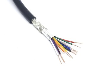 Провід екранований мідний RVVP 10-жильний 0.75мм2/18AWG в Одеській області від компанії Кладовая мастера на Закупка