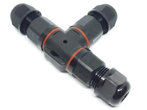 Конектор кабельний — кабельний з'єднувач T-Подібний TL20-3 IP68 в Одеській області від компанії Кладовая мастера на Закупка