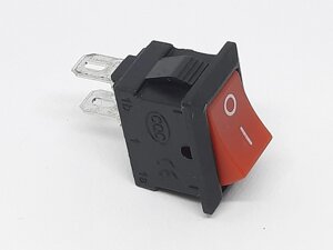 Клавішний перемикач KCD11-101W ON-OFF з сталевими контактами 2pin червоний в Одеській області від компанії Кладовая мастера на Закупка