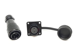 Роз'єм SA16-2P 2 контакти квадратний фланець пара в Одеській області від компанії Кладовая мастера на Закупка