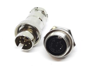 Роз'єм 16MF-7 контактів (7 pin) пара (Гніздо + штекер) в Одеській області від компанії Кладовая мастера на Закупка