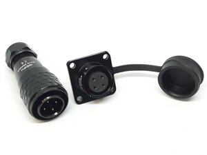 Роз'єм SA16-4P 4 контакти квадратний фланець пара в Одеській області від компанії Кладовая мастера на Закупка