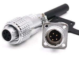 Металевий силовий роз'єм P12 на 5 контактів в Одеській області від компанії Кладовая мастера на Закупка