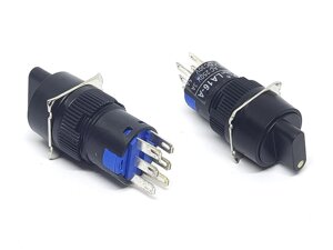 Круглий селекторний перемикач LA16-A/6P на 3 позиції в Одеській області від компанії Кладовая мастера на Закупка