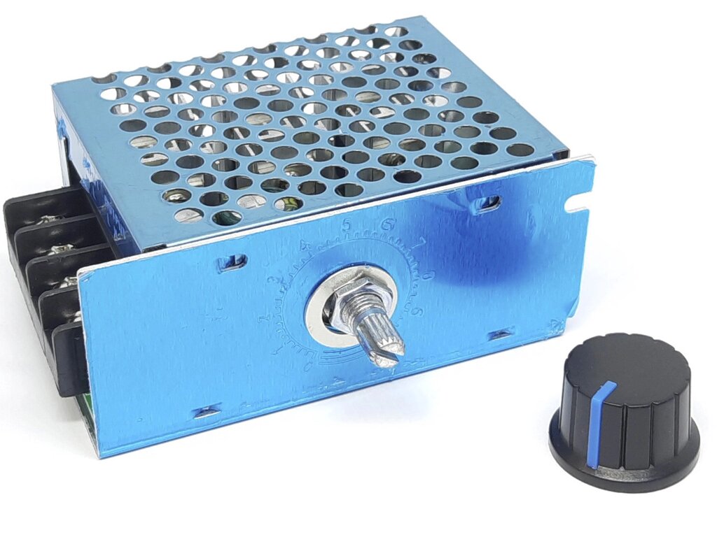 Регулятор обертів PWM (ШІМ) 3000W 9-55V 40A в металевому корпусі від компанії Кладова Майстра на Закупка - фото 1