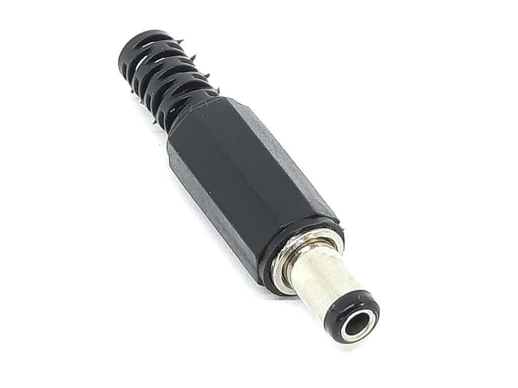 Роз'єм 5.5*2.5 штекер живлення 9 мм під пайку від компанії Кладова Майстра на Закупка - фото 1