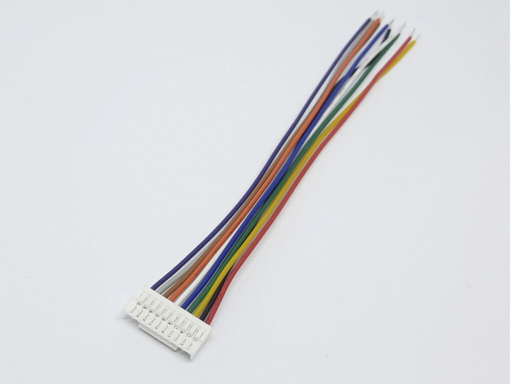 Роз'єм GH1.25 одинарний 10pin з проводами 10 см від компанії Кладова Майстра на Закупка - фото 1