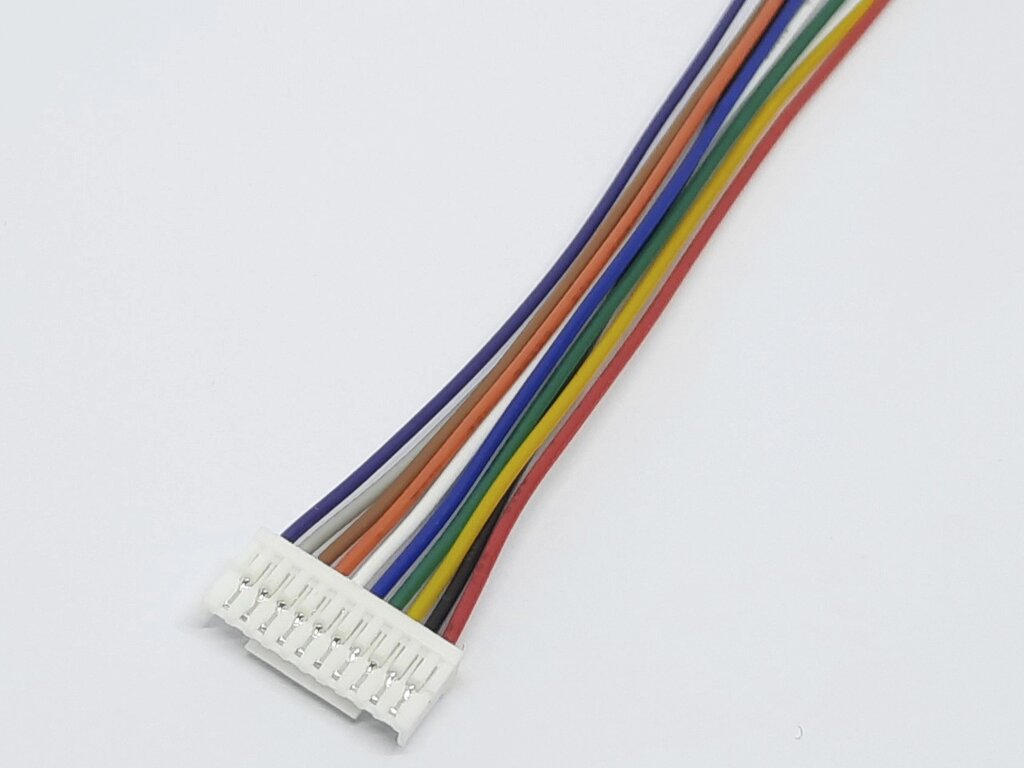 Роз'єм GH1.25 одинарний 10pin з проводами 20 см від компанії Кладова Майстра на Закупка - фото 1
