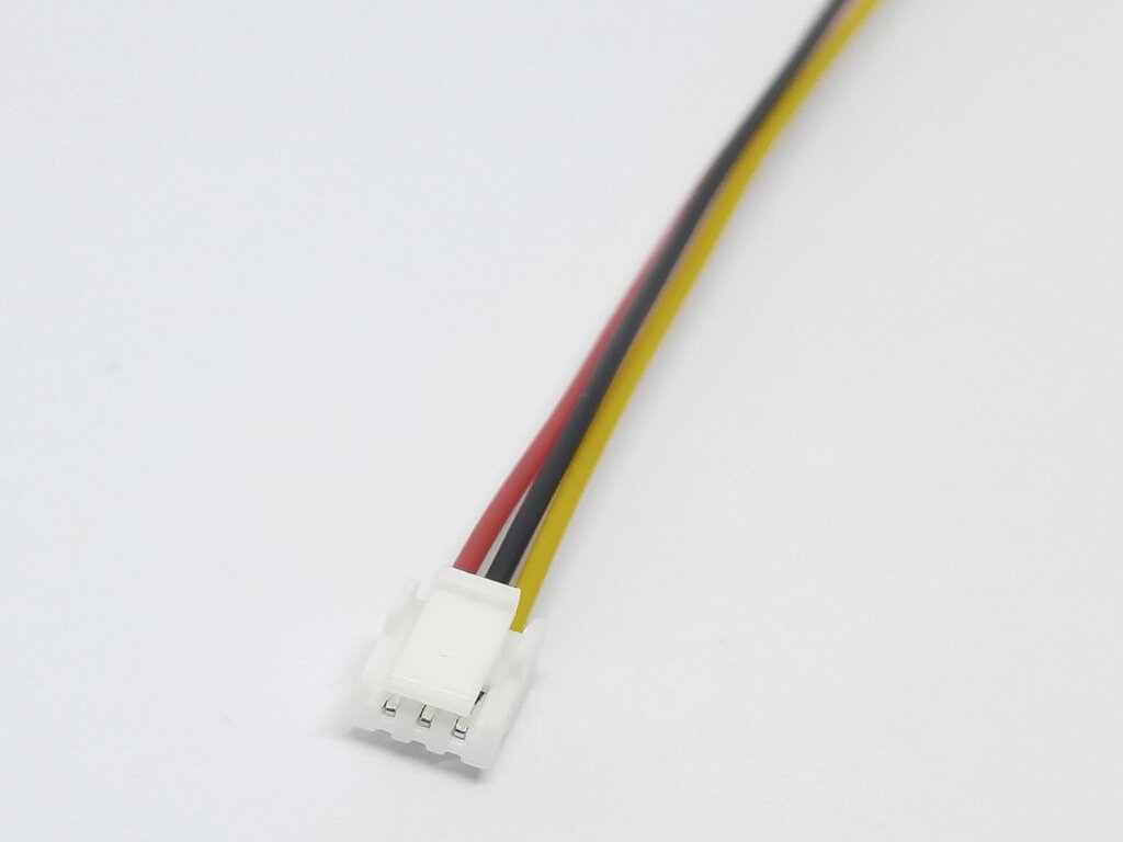 Роз'єм GH1.25 одинарний 3pin з проводами 20 см від компанії Кладова Майстра на Закупка - фото 1