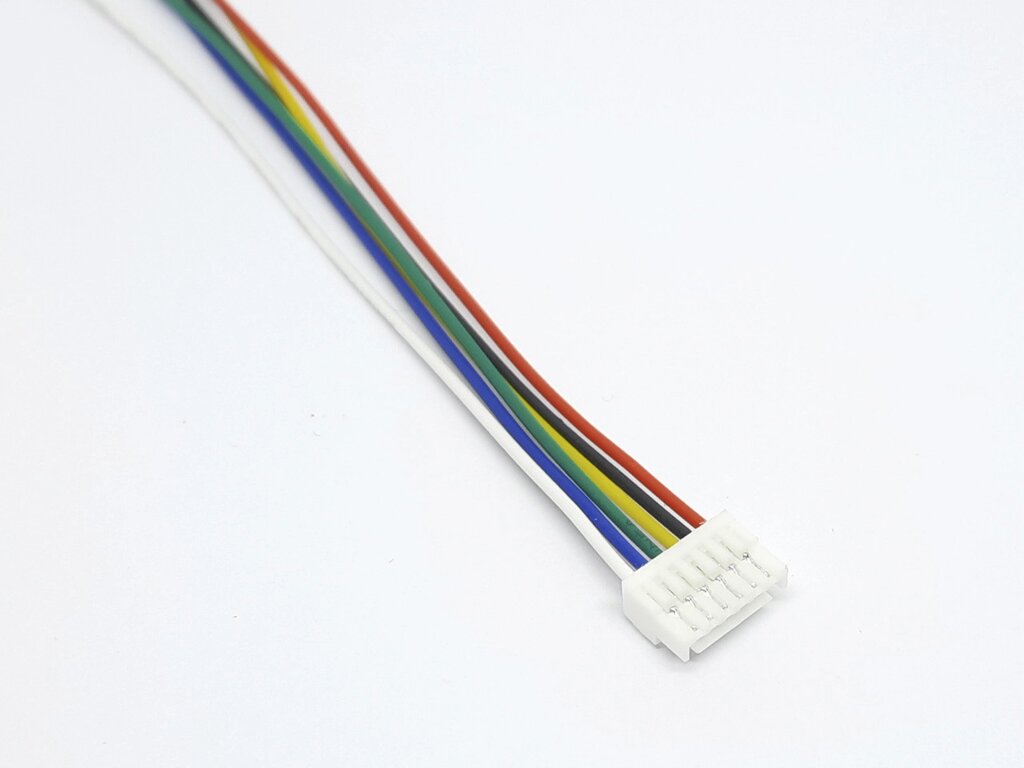 Роз'єм GH1.25 одинарний 6pin з дротами 30 см від компанії Кладова Майстра на Закупка - фото 1